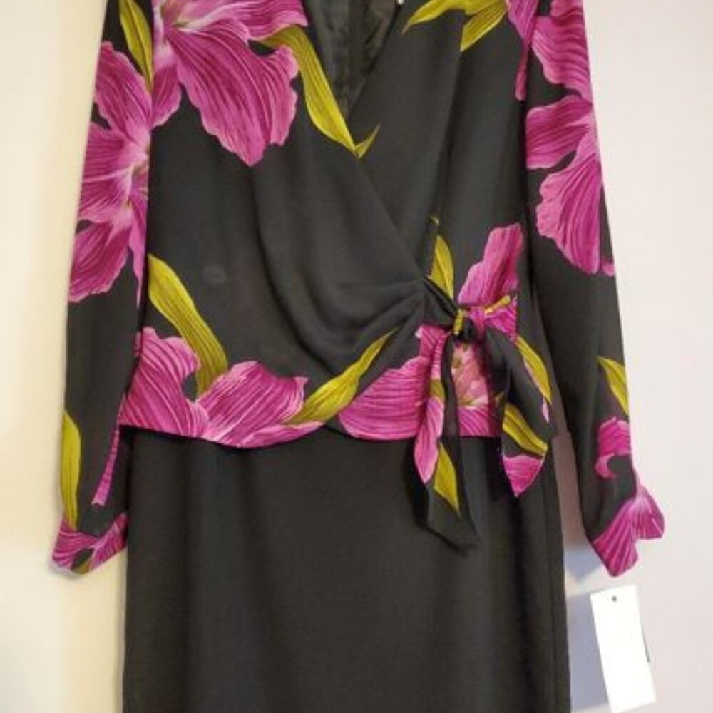 Black Floral Dress